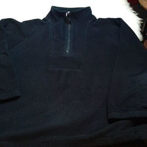 Eddie bowers Black Fleece 1/4‎ Zip Jacket  L